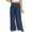 Navy, variant on Women's Plus Size Sleep Pants Akafmk Women Cotton Pajamas Pants Soft Sleepwear Bottom Pants Solid Color Loose Home Pants Lightweight Loungewear Pants with Pockets