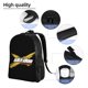 thumbnail image 4 of Mochilas escolares del equipo Ski-Doo para estudiantes, mochilas de viaje, bolsos para portátil, bolsos de hombro para hombre y mujer., 4 of 5