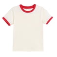 thumbnail image 2 of XIMIN Garçons Filles T-Shirt Uni à Manches Courtes Tout-Petit Coton Décontracté Col Ras du Cou Tee Confortable Doux Haut Basique pour Enfants, 2 of 8