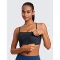thumbnail image 4 of Sostén CRZ YOGA Butterluxe Cuello Cuadrado Acolchado Azul Marino Talla S, 4 of 6