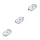 thumbnail image 3 of Sidaley Paquete de 2 luces de coche, recargables, táctiles, universales, para Interior de vehículo, techo, lectura, decoración, atmósferas, Type1 NO1, 3 of 6