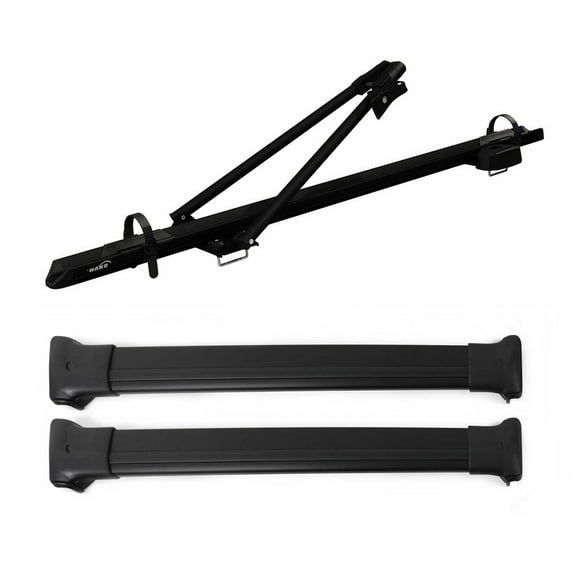 OMAC Bike Rack Carrier Roof Racks Set for Dodge Journey 2009-2020 Black 3X