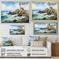 thumbnail image 4 of Designart "Scenic Coastal Lighthouse View" Beach Light House Wall Art Prints, 4 of 7