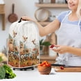thumbnail image 3 of HELLHERO Hummingbird Floral Pattern Food Processor Cover Multifunctional Thanksgiving, 3 of 6