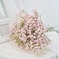 thumbnail image 2 of 10 piezas de flores falsas Gypsophila ramo de flores de otoño artificiales para decoración, flor de seda real para bodas, Navidad, fiesta de bricolaje, hogar, jardín, oficinas, 2 of 7