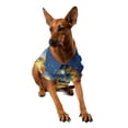 thumbnail image 2 of Hello Fall Vizsla Enjoys Warm Campfire Autumn Night Bright Moon Hawaiian Summer Shirt for Small Medium Large Dog Cat Vizslas Dog Lover Gifts Idea - 01008, 2 of 6