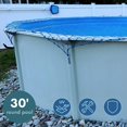 thumbnail image 3 of WaterWarden Aboveground Pool Net, 30’ Round, Blue – DIY System, For Kid Safety, Made of Durable UV Protected Polyethylene Material, WWN30, 30', 3 of 5