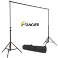 thumbnail image 2 of Fancierstudio Green Screen Background Stand Backdrop Support System Kit With 6Ft X 9Ft Chromakey Green Muslin Backdrop By Fancierstudio H804 6X9G, 2 of 4