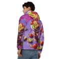 thumbnail image 4 of Honeii Fruit Parfait Colorful Print Hoodies for Men, Pullover & Full Zip, Breathable Zip up Hoodie, Sweatshirt-Medium, 4 of 5