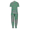 thumbnail image 5 of Atogsazn 2 Piece Lounge Sets Women Summer Outfits Casual Round Neck Pattern Solid Short Sleeve Blouse +Loose Jogger Pants Sets Green M on Clearance, 5 of 6