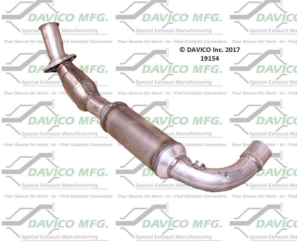 Davico Mfg 19154 Direct-Fit Catalytic Converter