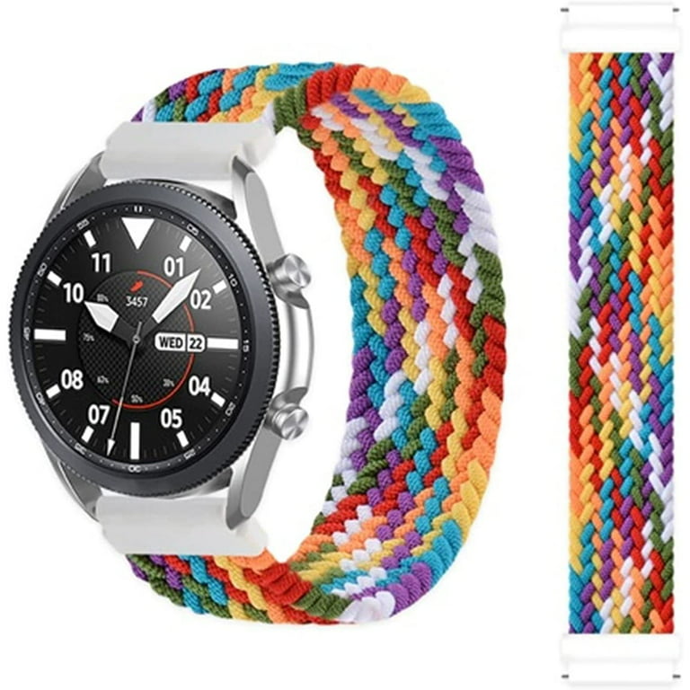 22mm 20mm Fabric Band For Samsung Galaxy Watch 6 Classic 47 46 Sports Nylon  Braided Strap For Galaxy Watch 5 Pro 45mm 4 44 40 mm
