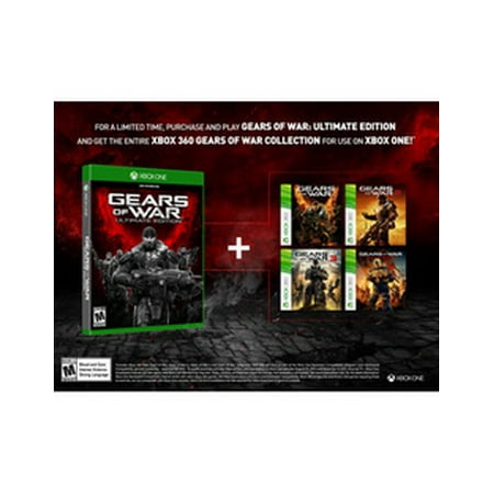 Gears of War: Ultimate Edition, Microsoft, Xbox One, 0885370949896