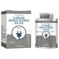 thumbnail image 1 of Liquid Liquid Tape Insulation Waterproof Instead of Electrical Tape Car Engine Circuit Board High Temperature Resistant Flame Retardant Glue White, Meiiso, 1 of 8