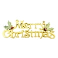 thumbnail image 1 of Home Decor Merry Christmas Letter Sign Window Hanging Christmas Text Decoration Pendant, 1 of 3