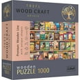 thumbnail image 6 of Trefl Wood Craft 1000 Piece Wooden Puzzle - World Travel Guides, 6 of 9