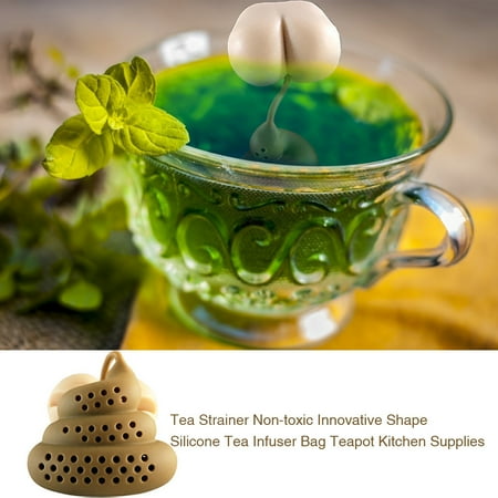 Aihome Tea Strainer Non Toxic Innovative Shape Silicone Tea Infuser Bag Teapot Kitchen Supplies Walmart Canada