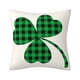 thumbnail image 2 of Xihbxyly Fundas de Cojín de Cuatro Hojas, Estampado de Tréboles Del Día de San Patricio, Lino y Algodón Ecológico, Decoración Elegante para El Hogar, Uso Interior y Exterior, 45 X 45 Cm (Solo Fundas, 2 of 6