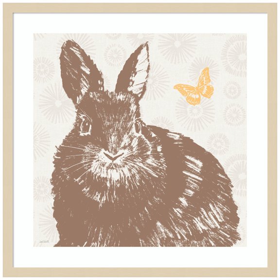 Amanti Art Spring Delight IX Wood Framed Wall Art Print