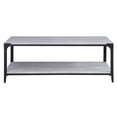 thumbnail image 2 of BELLEZE Modern Wood Board Living Room Coffee Table - Mclain (Stone Grey), 2 of 7