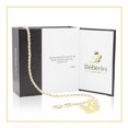 thumbnail image 2 of BEBERLINI Women Butterfly CZ Charm Anklet 14K Gold Filled Rope Chain Ankle 10" Jewelry, 2 of 8