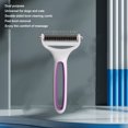 thumbnail image 4 of Pet Deshedding Brush Dog Shedding Brush 2 In 1 Deshedding Tool And Dematting Undercoat Rake Comb Removing Knots Pet Brush For Cats Dogs, 4 of 8