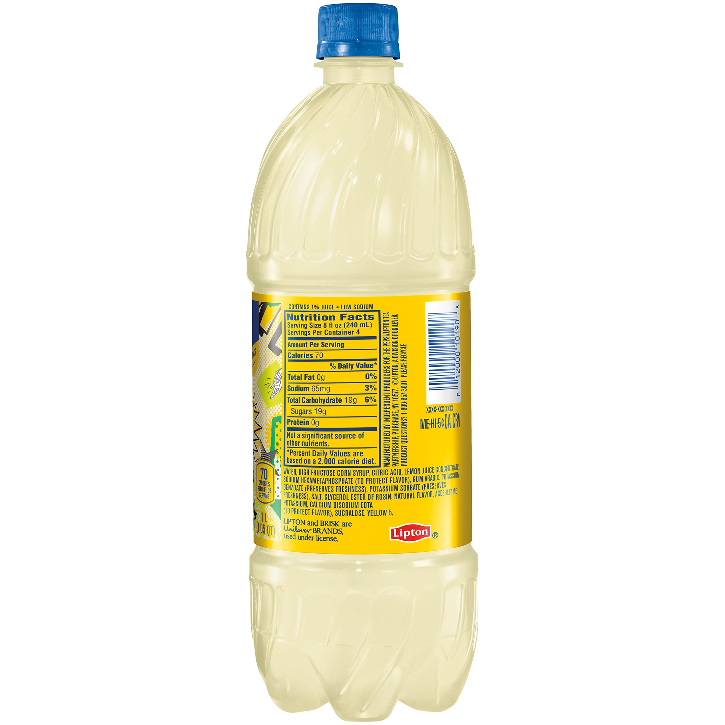 Brisk Lemonade Nutrition Facts Nutrition Ftempo