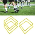 thumbnail image 4 of Training Rings, PP Material  Rings Quadrilateral 5 Pcs Multifunctional  For Ball Sports Blue,Green,Red,Yellow,Orange, 4 of 8