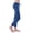 Blue, variant on Idoravan Cargo Pants for Women Women Workout Out Leggings Stretch Waist Button Pocket Yoga Gym Cropped Trousers Brown S