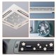 thumbnail image 4 of Clip para rejilla de ventilación de coche con diseño de margaritas, 8 unidades, con forma de margarita, para decoración de rejillas de ventilación, accesorios para mujer (blanco), 4 of 7