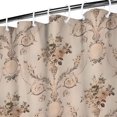 thumbnail image 3 of Pioneer Flower Floral Print Pattern Shower Curtain 36"x72" ,Bathroom Decorative Shower Curtains Set with 12 Hooks,Modern Waterproof Washable Shower Curtain, 3 of 6