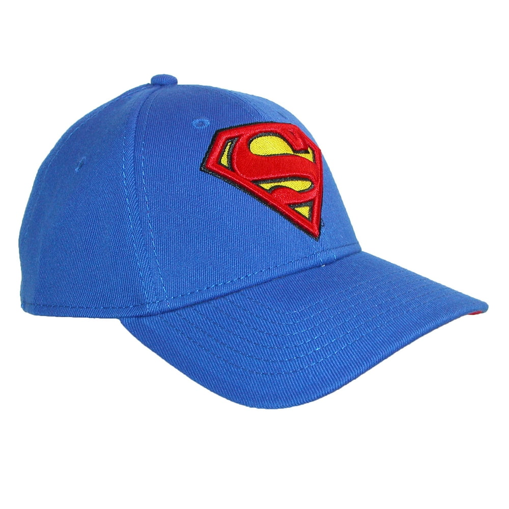 Bioworld Men's DC Comics Superman Royal Flex Baseball Cap Walmart