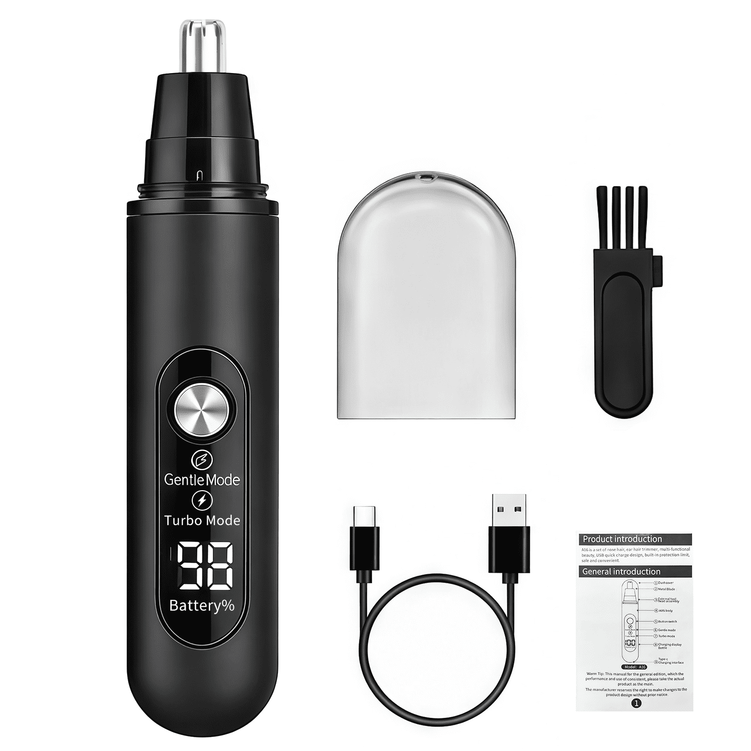Wahl Nose, Ear & Eyebrow Hair Trimmer, Model 05545-400, Cordless
