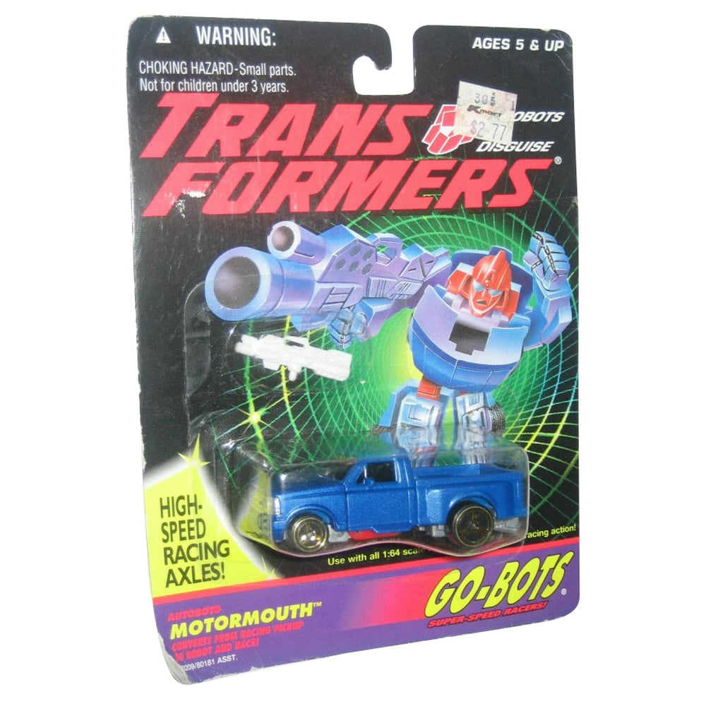 Transformers Generation 2 Go-Bots 1994 Motormouth Vintage Toy Car - Walmart.com - Walmart.com