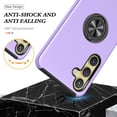 thumbnail image 5 of Galaxy S24 Plus Case for Samsung Galaxy S24 Plus Case  Grade Shockproof Built-in Ring Holder Kickstand Car Mount  Heavy Duty Protective Case for Galaxy S24+ Plus Phone Case (Purple), 5 of 15