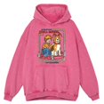 thumbnail image 4 of Sudadera con capucha retro desgastada con lavado Garing For Your Hell Hound para hombre, 100 % algodón, estilo hip hop, ropa de calle, jersey de gran tamaño, 4 of 5