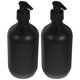 thumbnail image 3 of 2 botellas vacías con bomba de prensa, dispensador de jabón de manos de plástico, botella rellenable para jabón de platos., 3 of 5