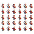 thumbnail image 1 of Muñeco Nieve para Navidad Mini Adornos Colgantes Favores Fiesta (Estilo D), 1 of 4