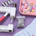 thumbnail image 2 of Miangastore 2000pcs Metal Pearl Rivet Studs for DIY Clothing Repair Round Head Four Claw Rivets Tool for Clothes Bags Shoes, Hats Crafting, 2 of 8