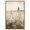 Gold Frame, variant on Ambling Monk Canvas Religious Art Print by Art Remedy, White Frame, 36 x 54