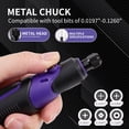 thumbnail image 6 of 82-in-1 Engraving Pen Kit, Cordless Rotary Tool, 3-Speed Type-C Rechargeable Portable Electric Engraver for Wood, Metal, Jewelry, Stone, Glass Etching, 6 of 11