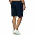 thumbnail image 5 of NOLDARES Mens Cargo Shorts Elastic Waisted Drawstring Casual Short with Multi Pockets Beach Shorts(Navy,XL), 5 of 5