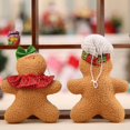 thumbnail image 4 of 2 Pieces Mini Gingerbread Man Ornaments, Gingerbread Christmas Ornaments, Christ, 4 of 5