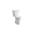 thumbnail image 1 of Kohler K-3997-U-0 Wellworth Rond-avant 1,28 GPF Toilette avec Réservoir Isolé&44; Blanc, 1 of 1