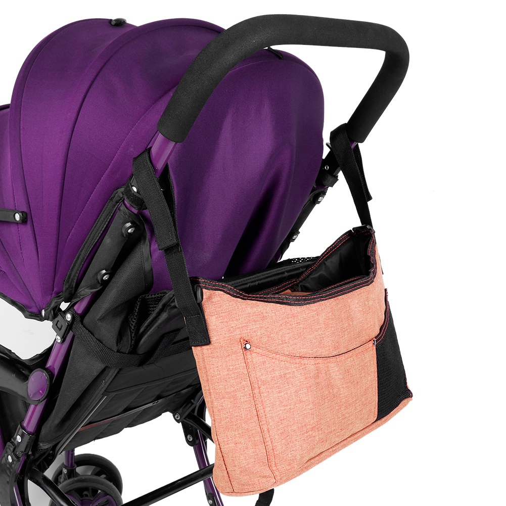 LYUMO Baby Stroller Hanging Bag, Stroller Organizer Bag,Large Capacity