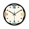 thumbnail image 1 of Reloj de pared Creative Modern de 30 cm de cuarzo que no hace tictac, 1 of 1