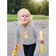 thumbnail image 2 of Cute Corgi Puppy W Ice Cream Hoodie Toddler -Image by Shutterstock,  4 Toddler, 2 of 4