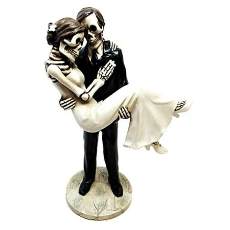 Modern Version Statue - LOVE NEVER DIES BRIDE AND GROOM MODERN WEDDING STATUE SCULPTURE ETERNAL ROMANCE