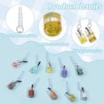 thumbnail image 4 of 10Pcs 10 Styles Headphone Port Dust Plug 1.8 inch Long Earphone Anti Dust Plug Resin Bottle Pendant Dust Plug Earphone Plugs with Milk Tea Pendants for Earphone Headphone for making, 4 of 6