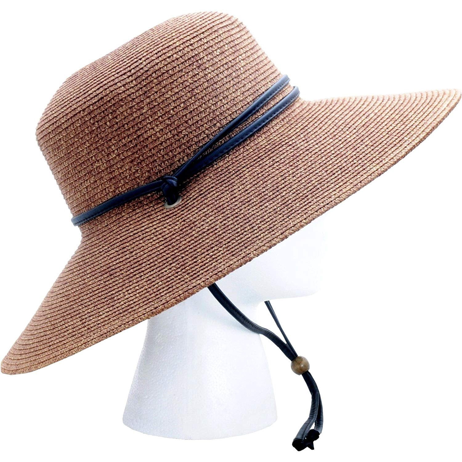 Sloggers Wide Brim Sunhat With Lanyard‎ sloggers-straw-hat.jpg main image 4